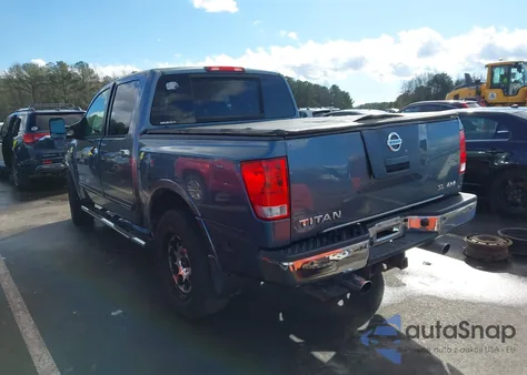 2011 Nissan Titan Sl из США, поврежденный, VIN 1N6AA0EC3BN311476